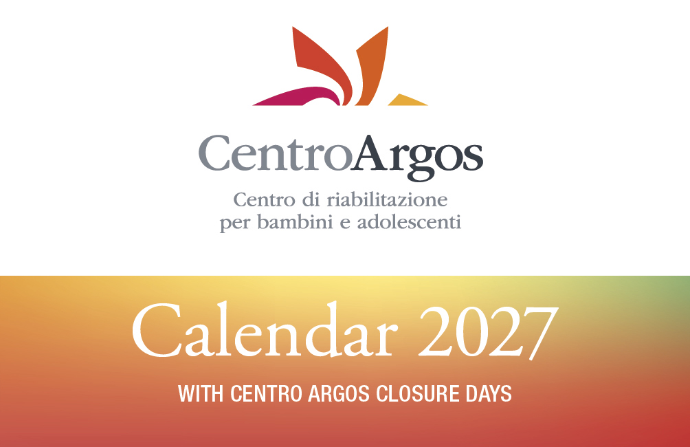 Centro Argos Calendar 2027 cover ENG Centro Argos Calendar 2026 cover